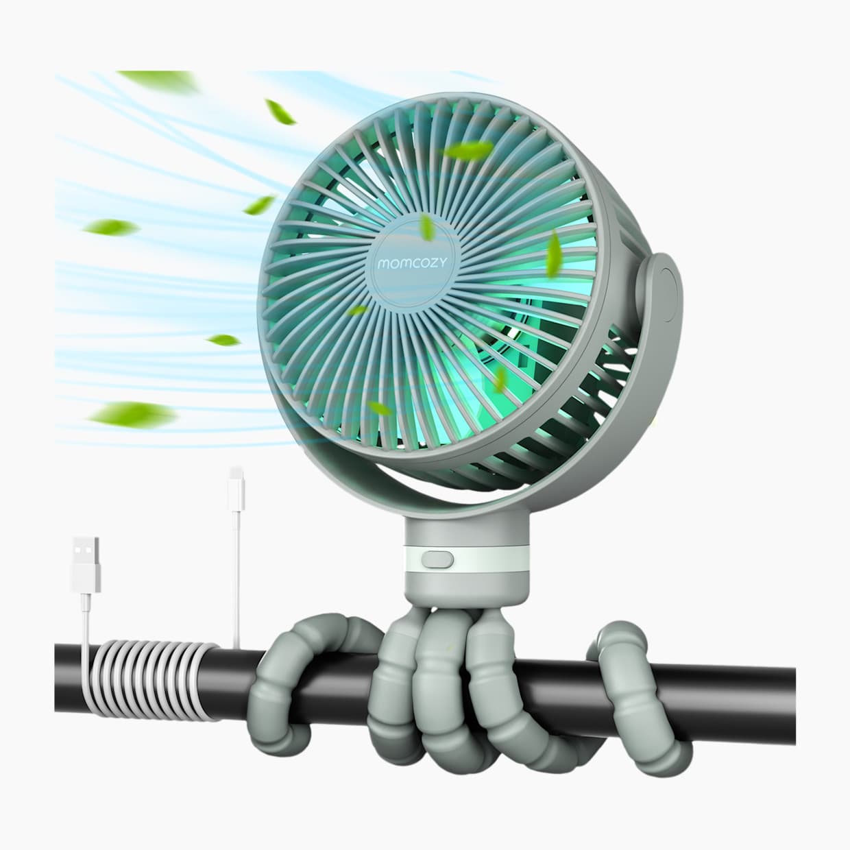 USB Rechargeable Handheld Cooling Fan for Travel