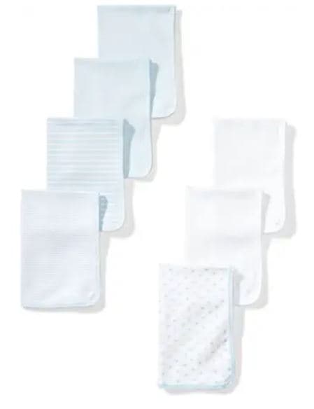 Baby Set of 7 Organic Burp Cloths