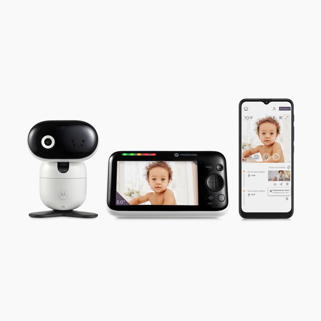 PIP 1510 Connect 5" 1080p Remote Pan/Tilt Video Baby Monitor