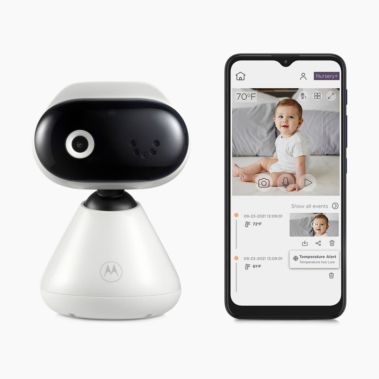 PIP1000 Connect 1080p Manual Pan/Tilt Video Baby Camera