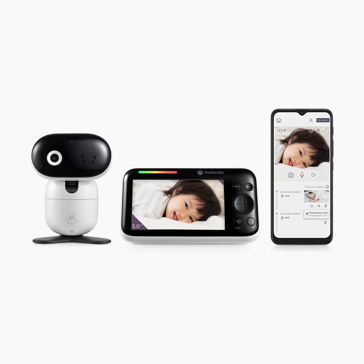 PIP1610 HD Connect 5" 1080p Remote Pan/Tilt Video Baby Monitor