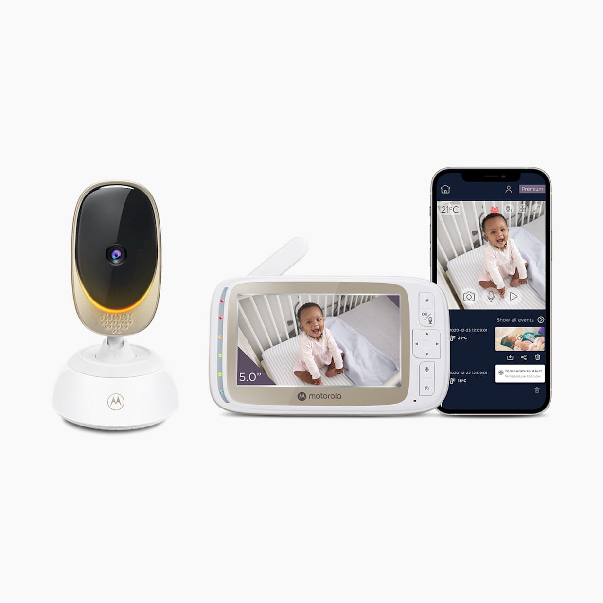VM85 Connect 5" Video Baby Monitor
