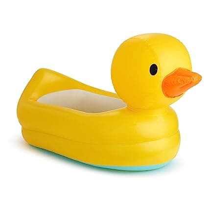 White Hot Inflatable Duck Tub