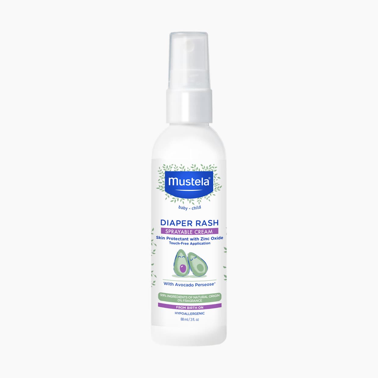Diaper Rash Sprayable Cream