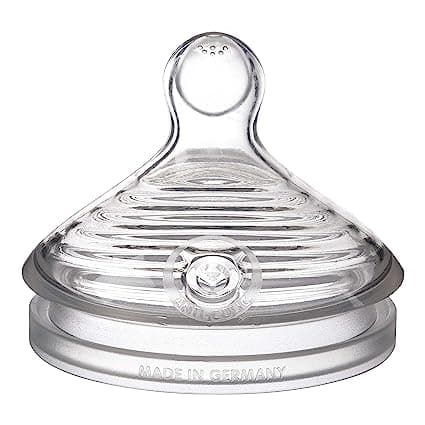 Simply Natural Medium Flow Baby Bottle Nipples 2 Count