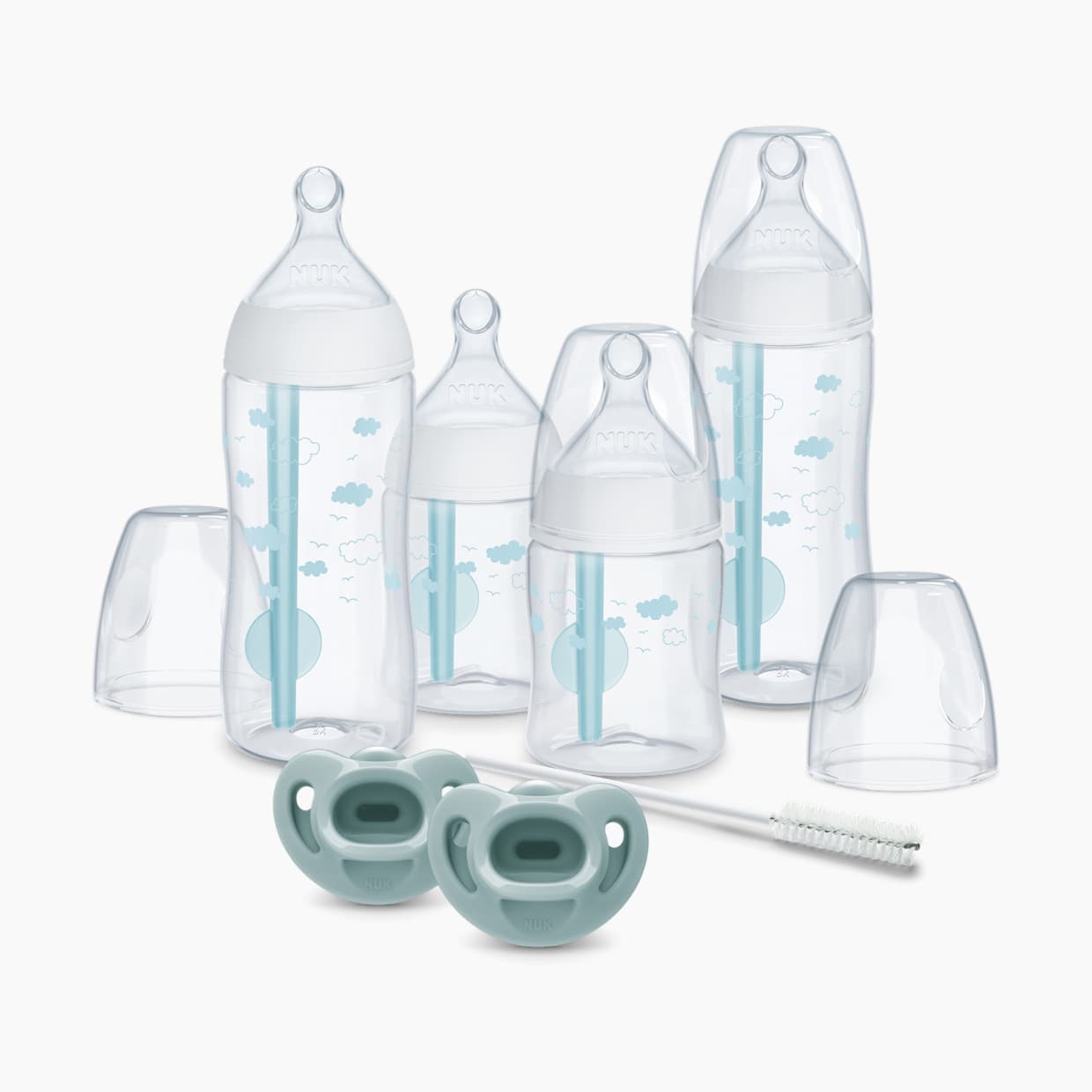Smooth Flow Pro Anti-Colic Baby Bottle & Pacifier Newborn Gift Set