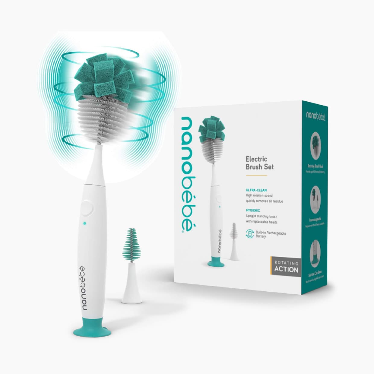 E-Brush Electric Baby Bottle Brush