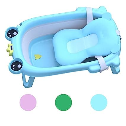 Essentials Portable Bathtub with Temperature Sensor