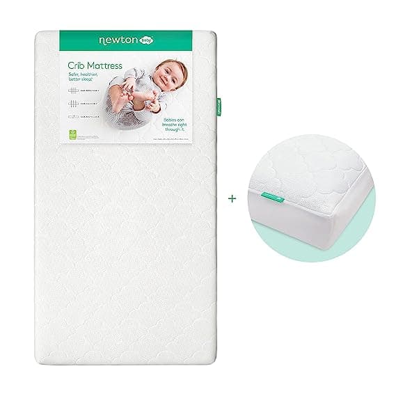 Baby Crib Mattress and Mattress Pad Bundle
