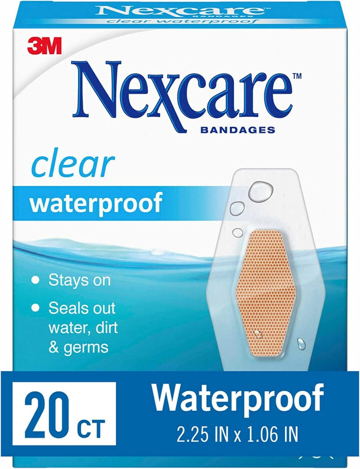 Waterproof Clear Bandages