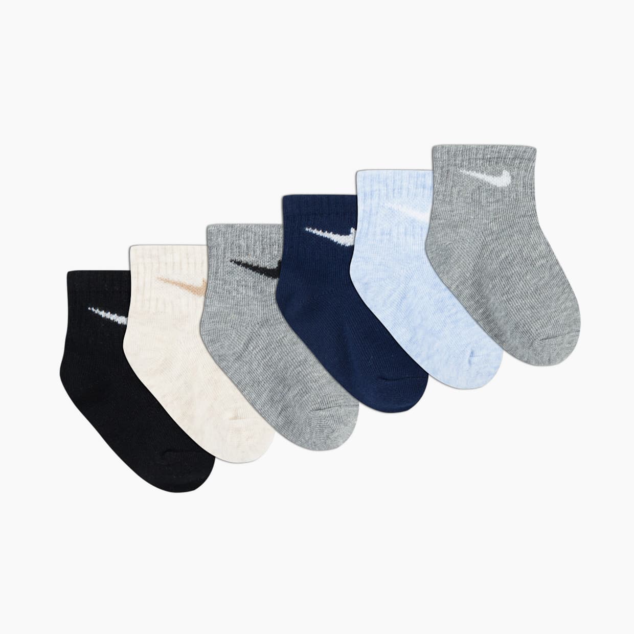 Swoosh Ankle Socks (6 Pack)