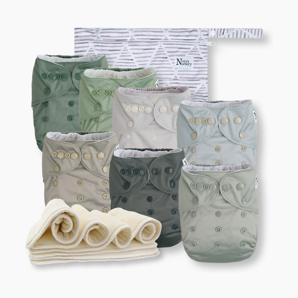 Cloth Pocket Diapers (7 Pack)
