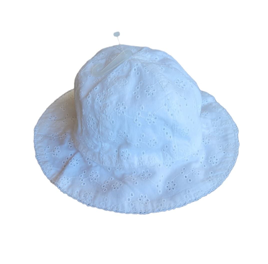 Baby Eyelet Sun Hat