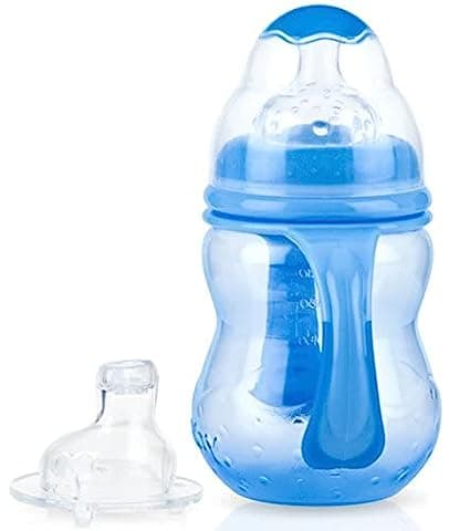 Non-Drip 3-Stage Wide Neck Bottle to Cup 8-Ounce