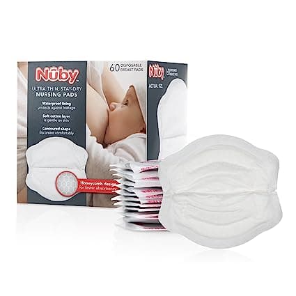 Stay-Dry Disposable 60 Piece Breast Pads