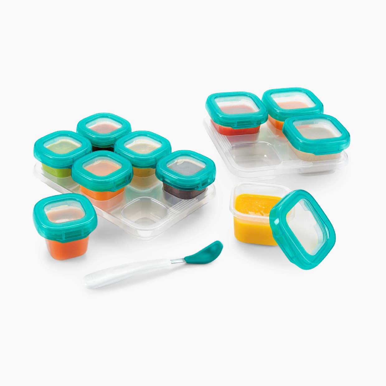 Baby Blocks 12-Piece Freezer Storage Container Set