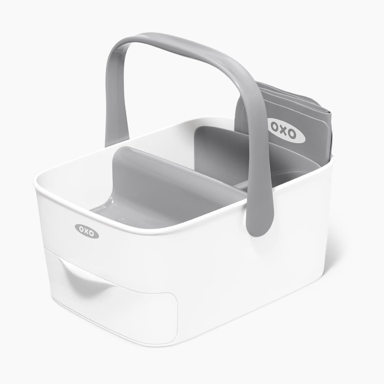 Diaper Caddy with Changing Mat