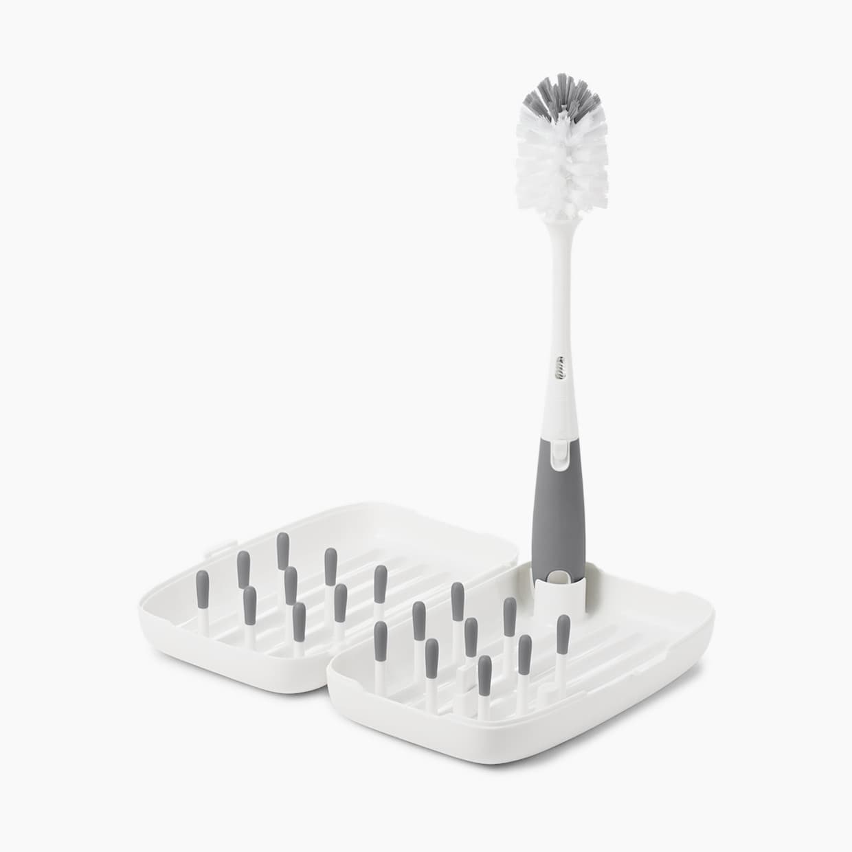On-The-Go Drying Rack & Bottle Brush