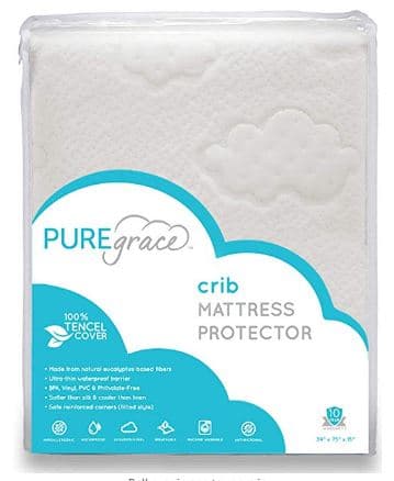 PUREgrace Crib Mattress Protector