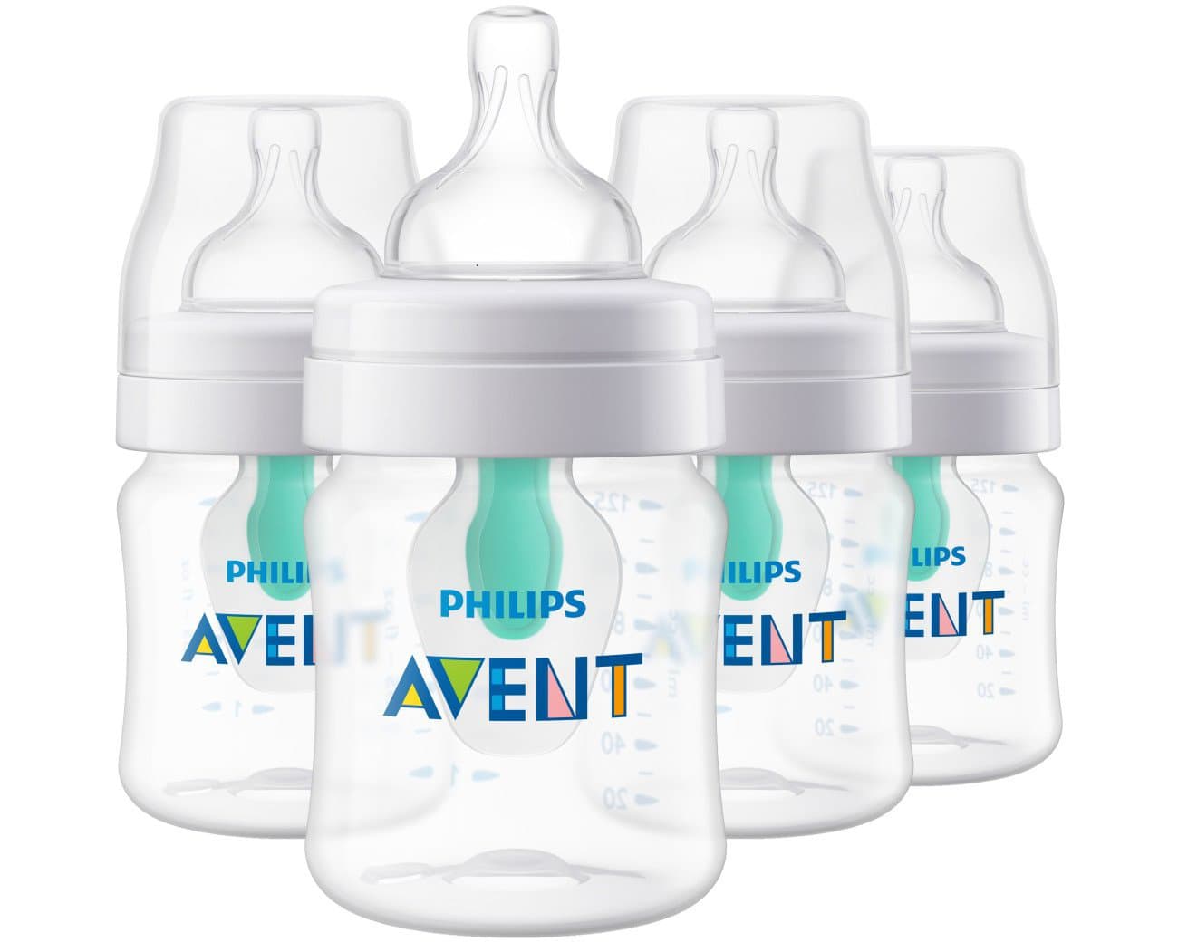 Anti-Colic Baby Bottles with AirFree Vent