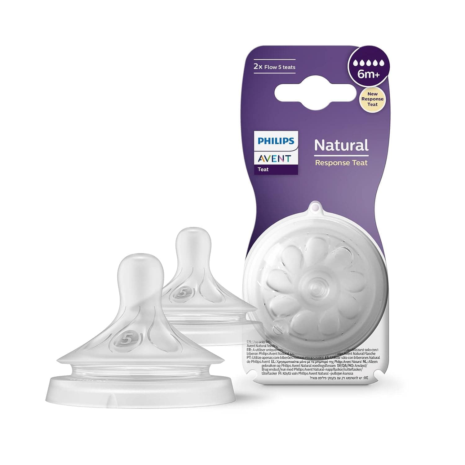BPA Free Natural Fast Flow Nipples