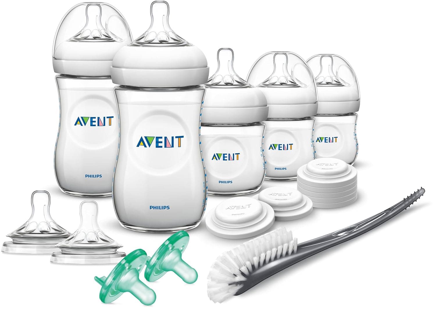 Natural Baby Bottle with Natural Response Nipple & Newborn Baby Gift Set