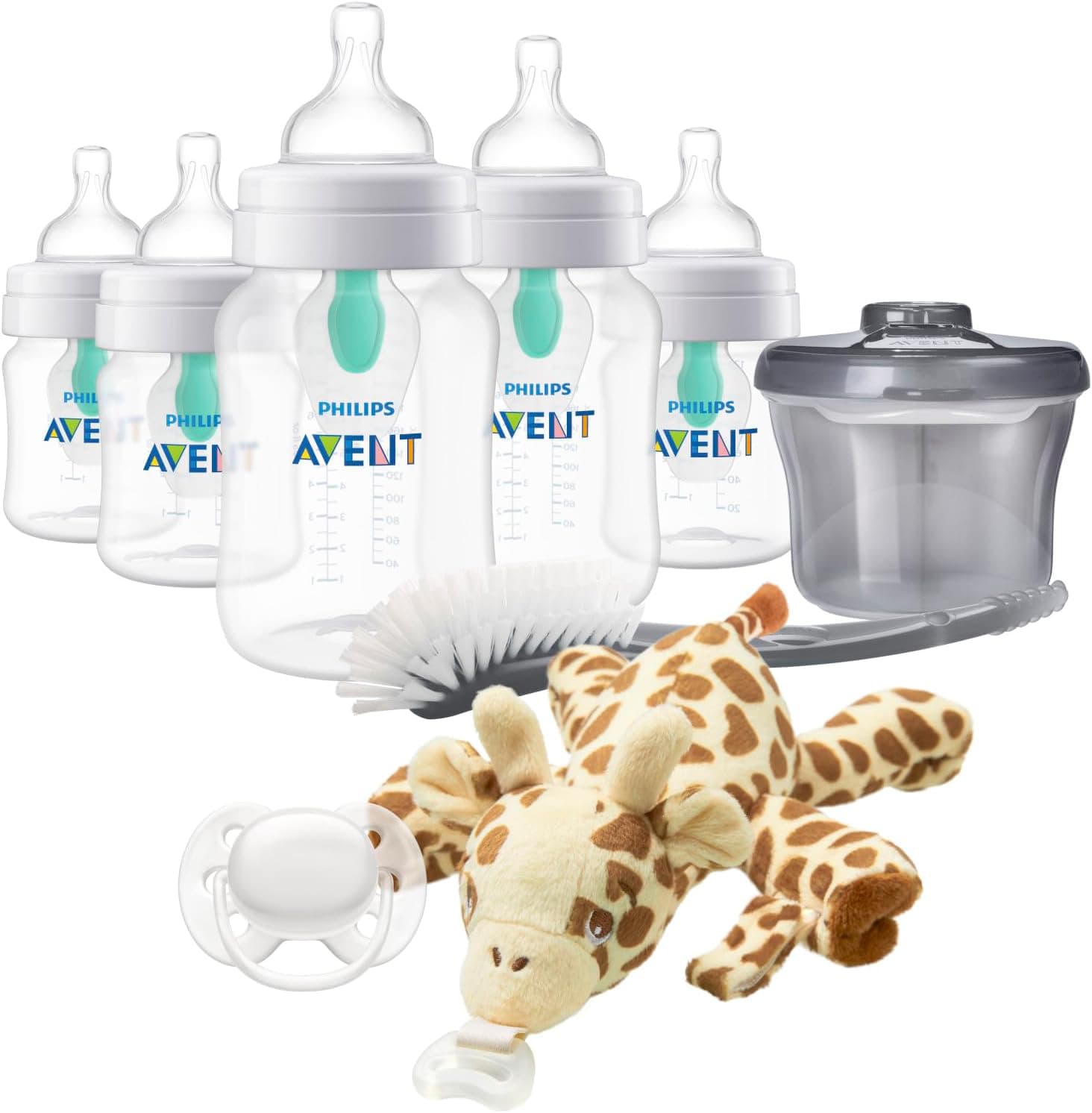 Anti-colic Baby Bottle with AirFree Vent Newborn Gift Set