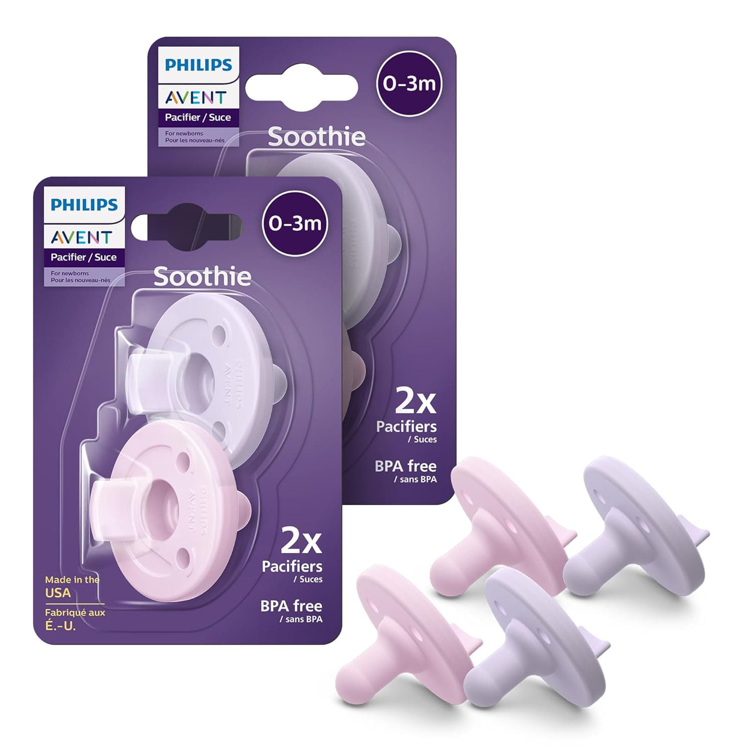 Pacifier Soothie Snuggle, 0 Months+