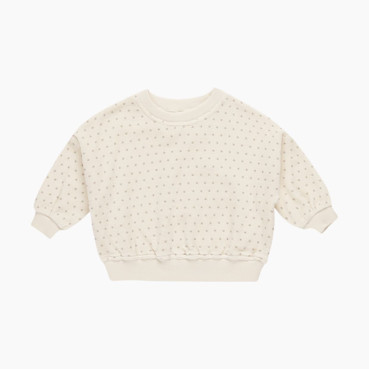 Velour Relaxed Sweatshirt