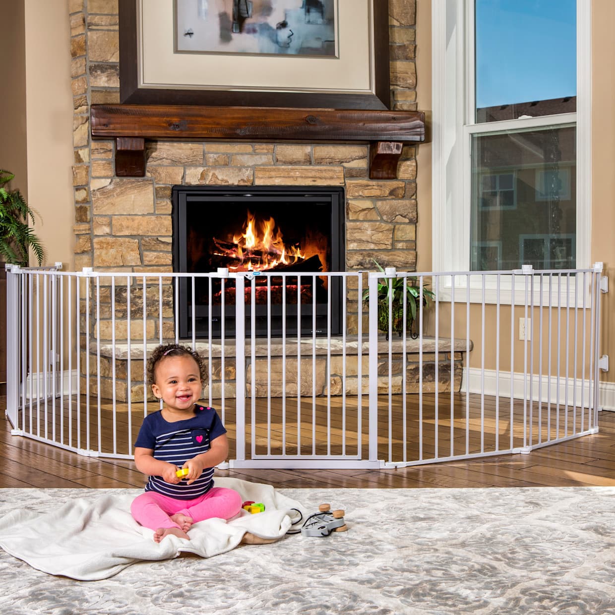 Super Wide Baby Gate and Playard