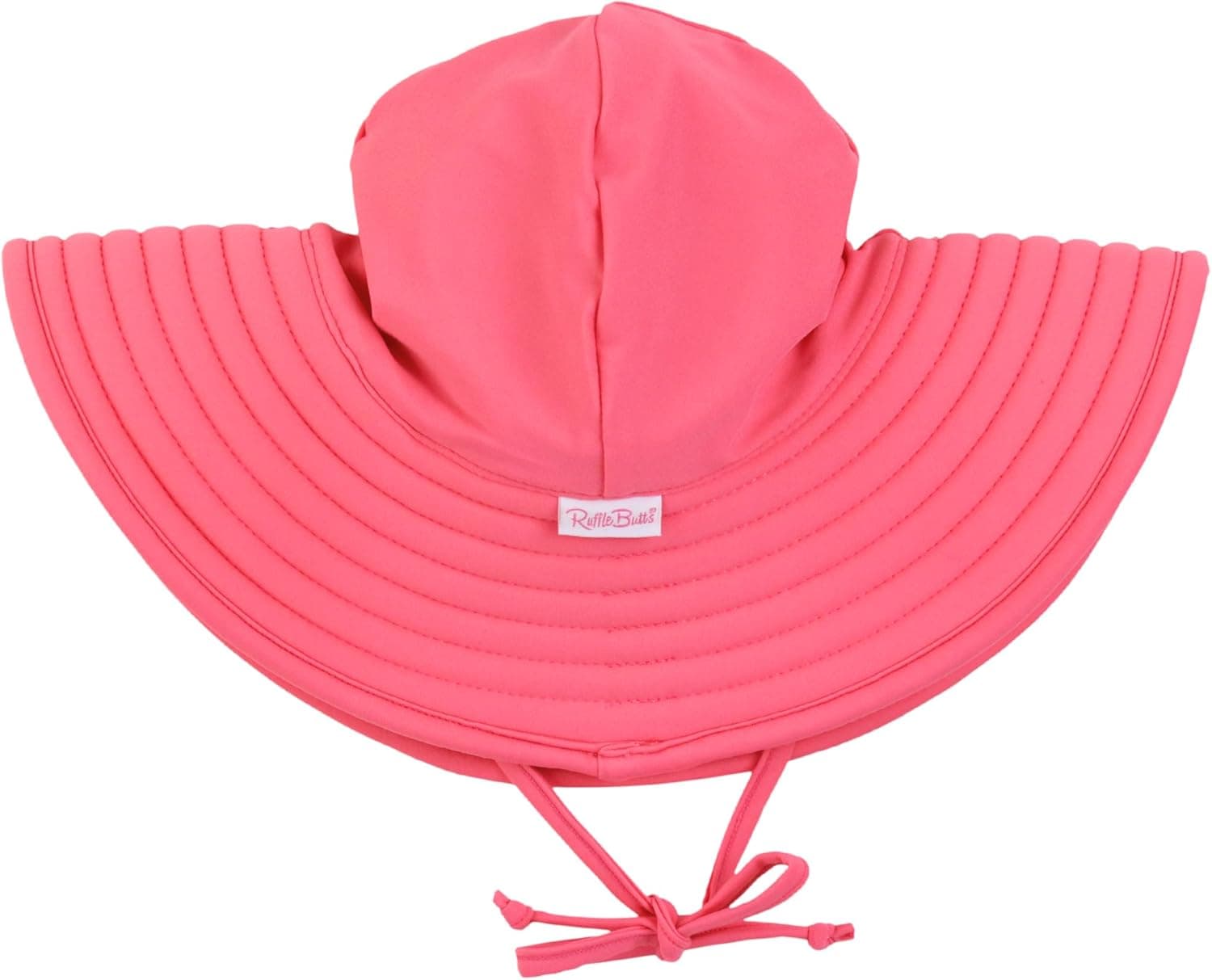 Wide Brim Seersucker Swim Hat
