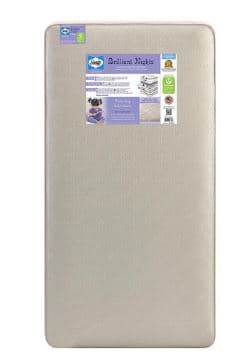 SIGNATURE BRILLIANT NIGHTS 2-STAGE CRIB AND TODDLER MATTRESS