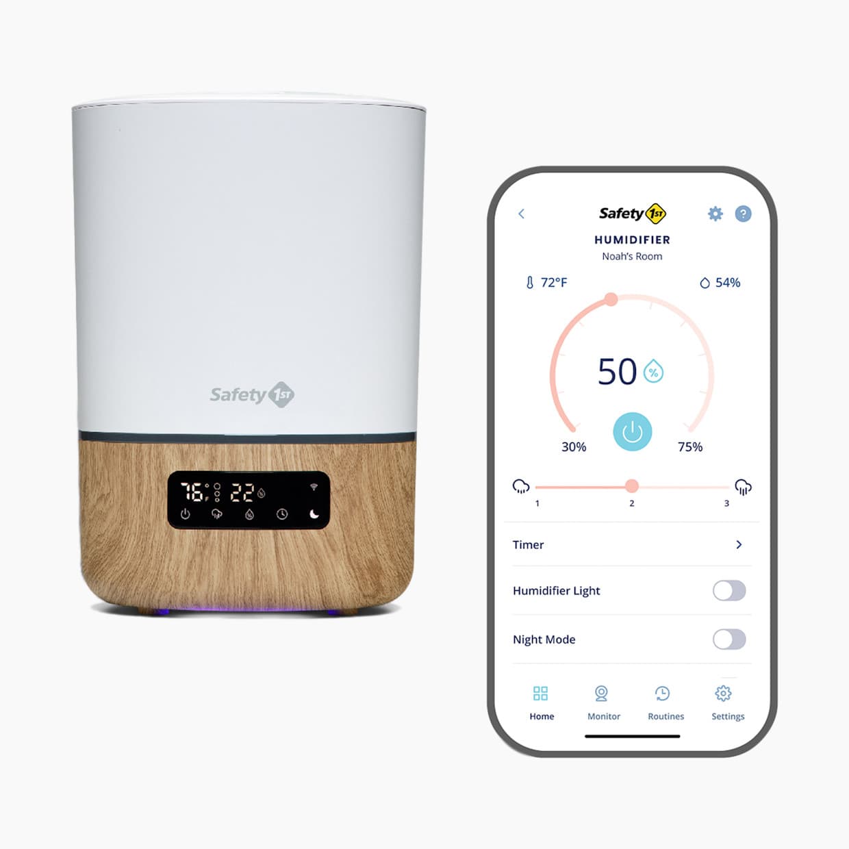 Connected Nursery Smart Humidifier