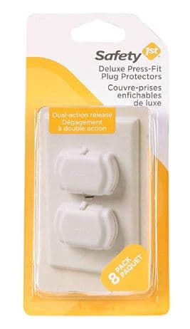 Deluxe Press Fit Outlet Plugs 8 Count