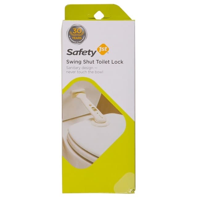 Swing Shut Toilet Lock