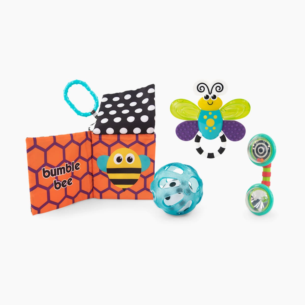 Baby's Sensory Toys Box Set (4 Toys)