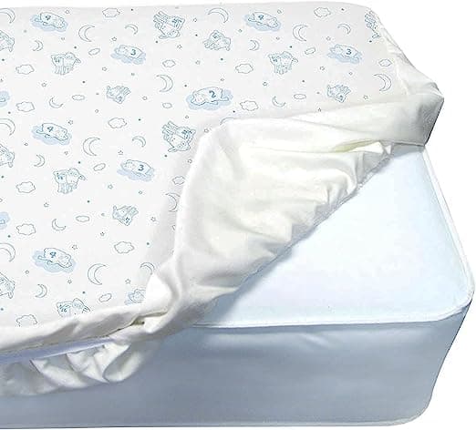 Perfect Sleeper Deluxe Quilted Fitted Crib Mattress Pad