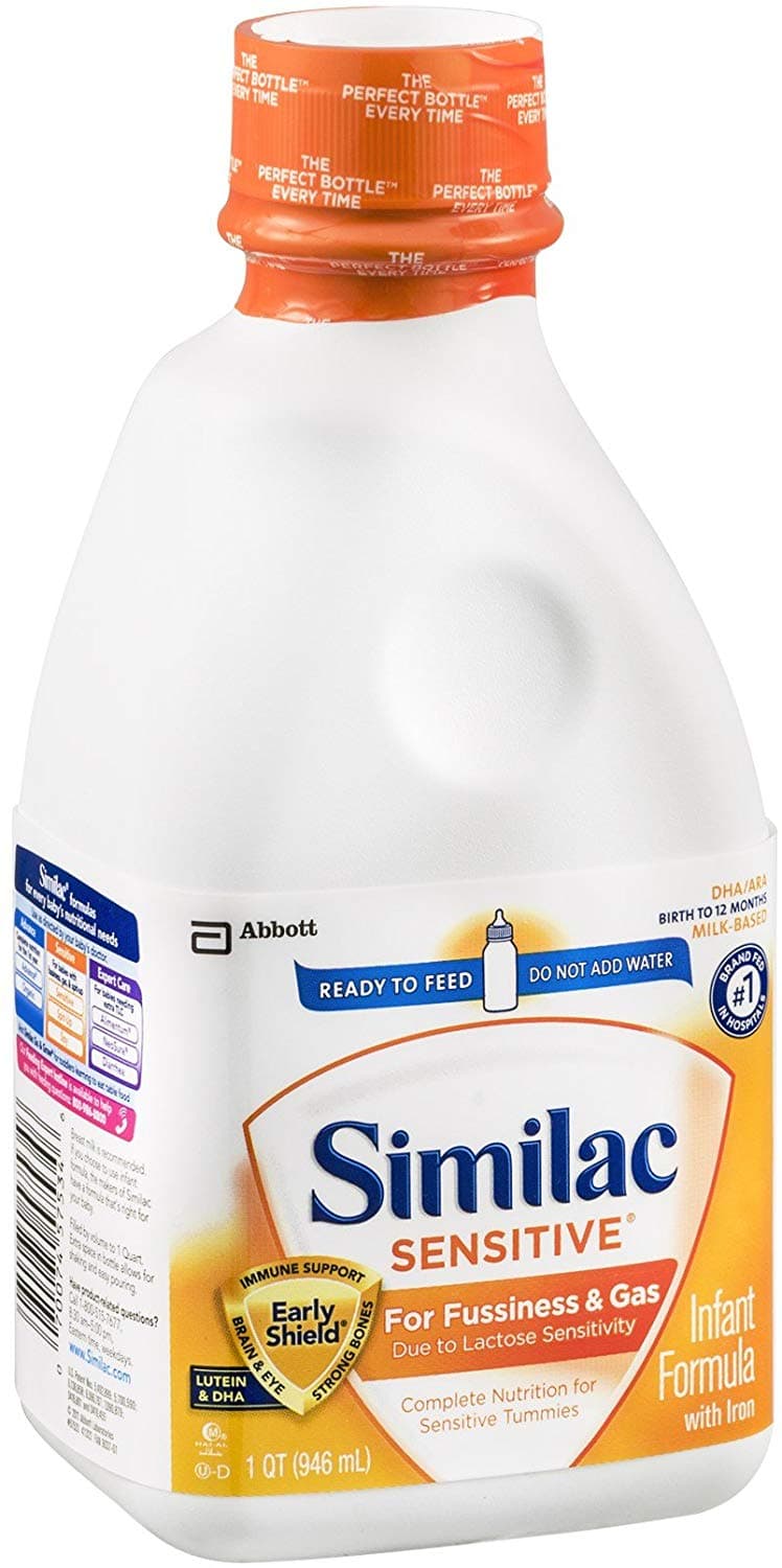 Sensitive Milk-based Infant Formula with Iron
