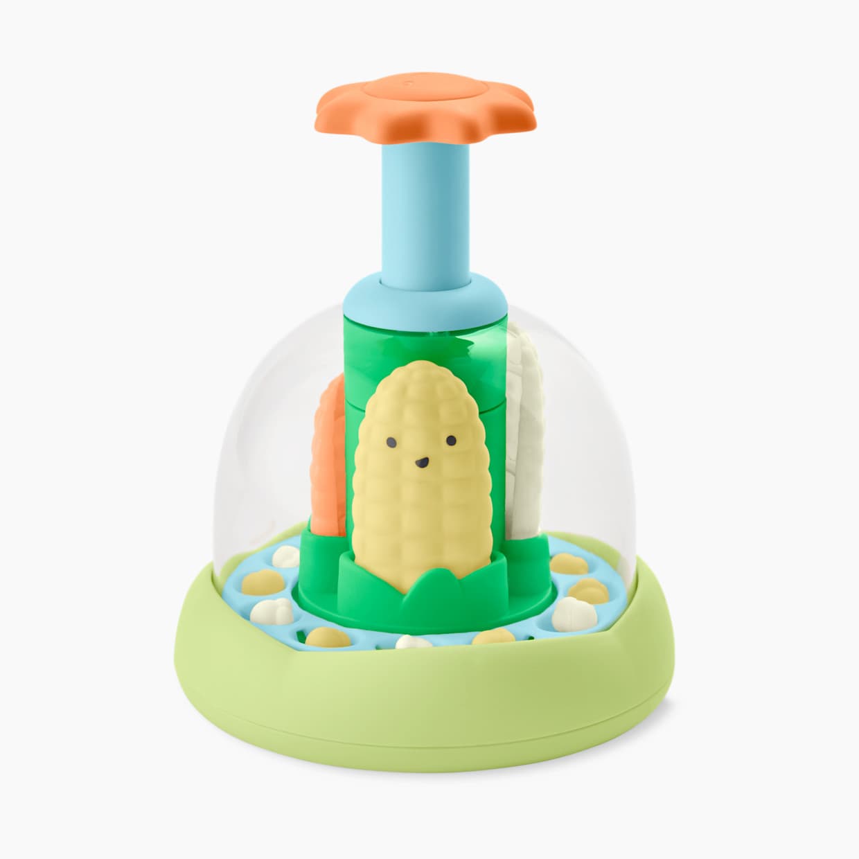 Farmstand Push & Spin Baby Toy