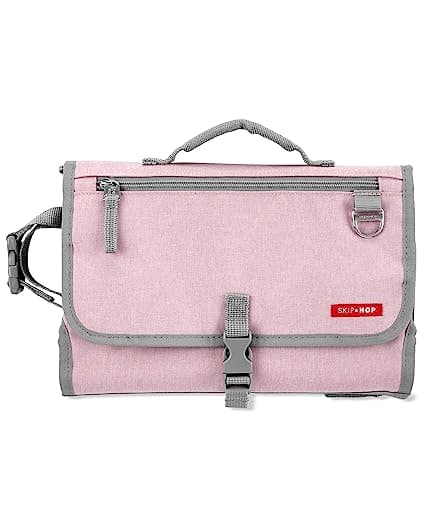 Portable Baby Changing Pad Pronto Pink Heather