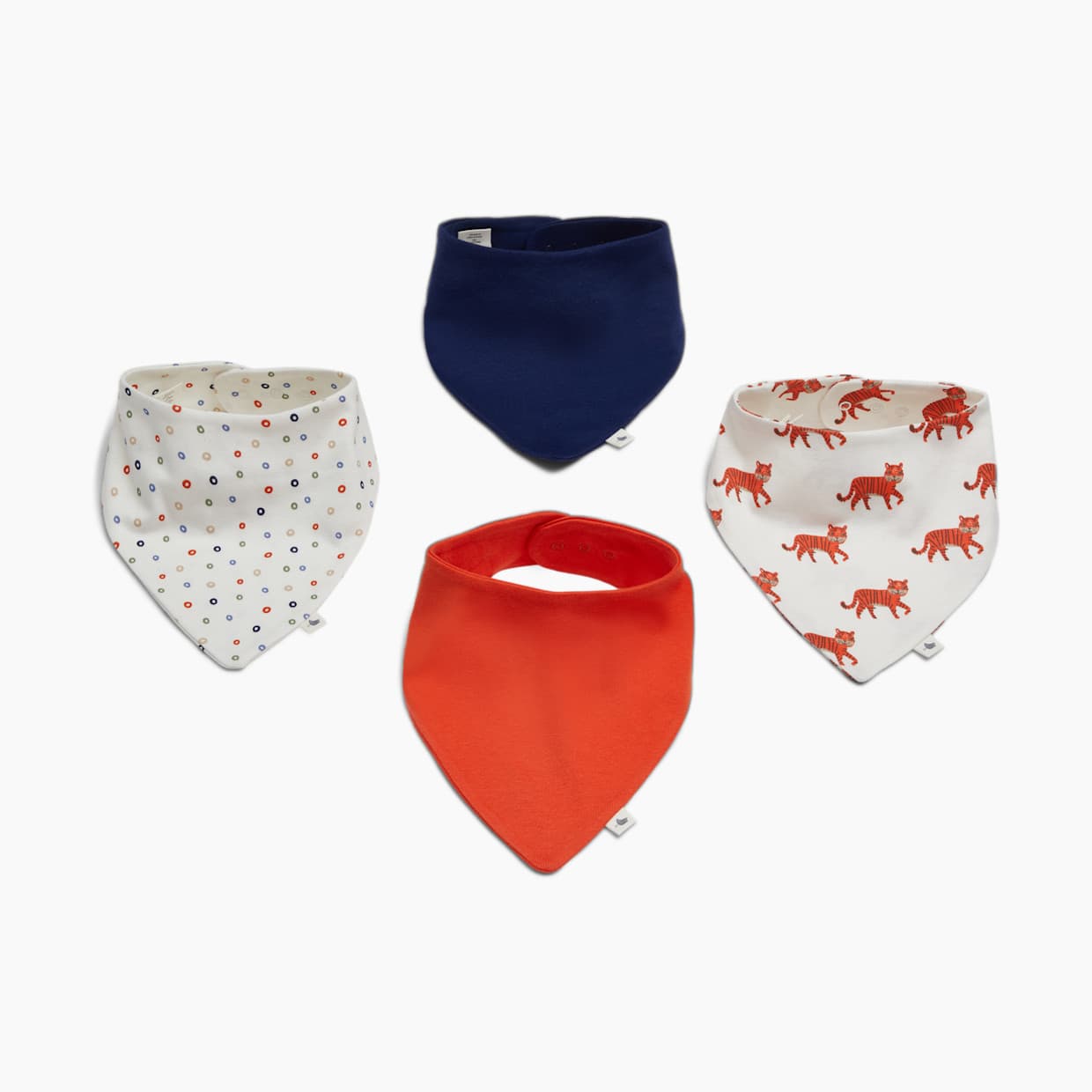 4-Pack Bandana Bib