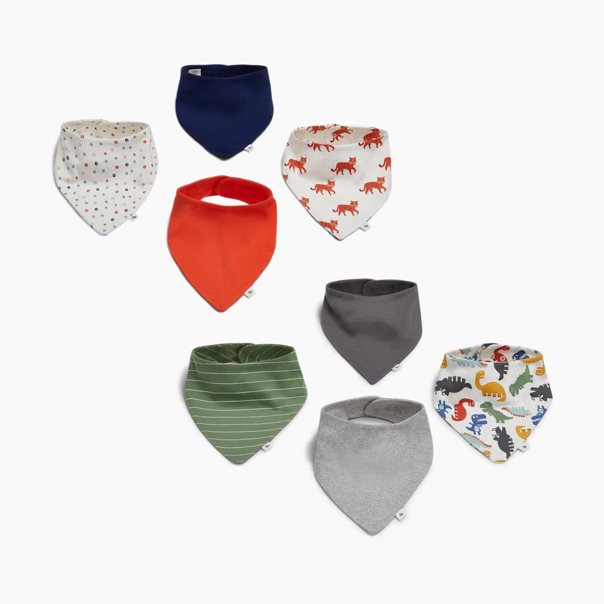Bandana Bib (8 Pack)