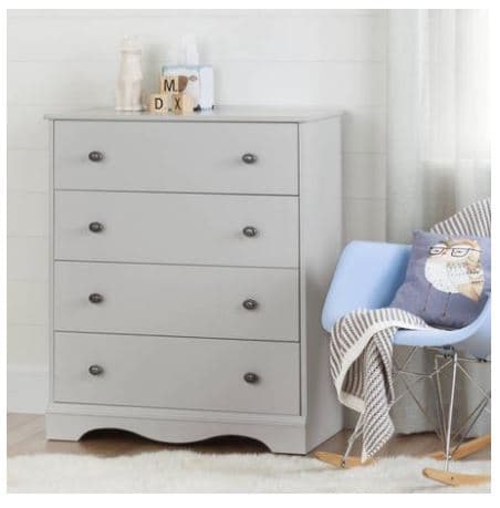 Shore Angel 4-Drawer Dresser Multiple Finishes