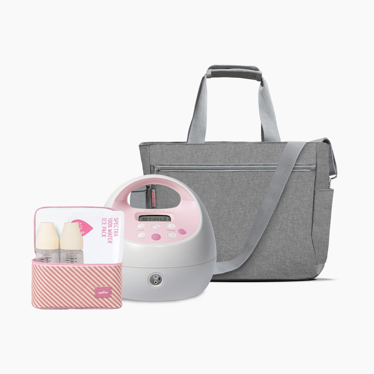 S2 Plus Electric Breast Pump with Tote Bag and Accessories