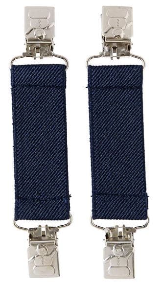 Kids Elastic and Metal Glove and Mitten Clips with Snowman Accent