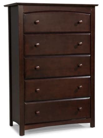 Kenton 5 Drawer Universal Dresser Espresso