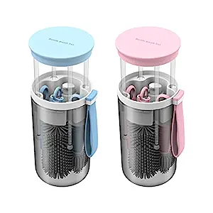 Travel Baby Bottle Brush Set