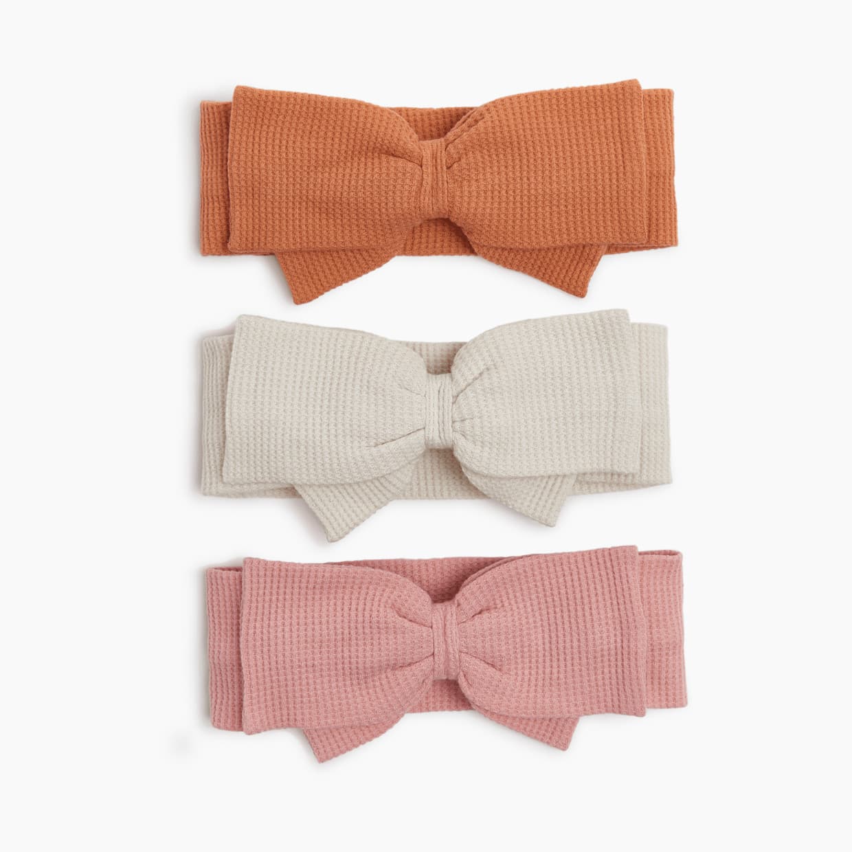 3 Pack Waffle Headbands