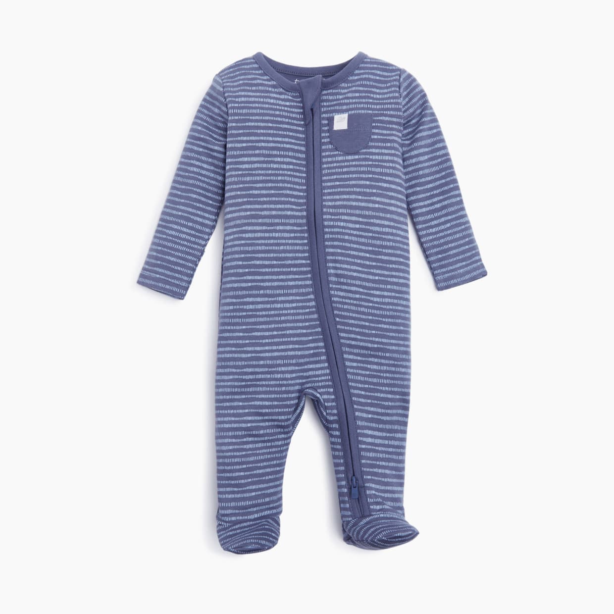 Printed Zip Up Footie