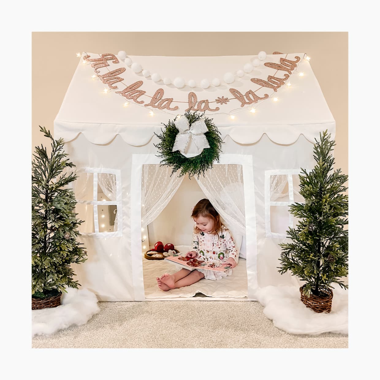 Natural Cream Playhouse